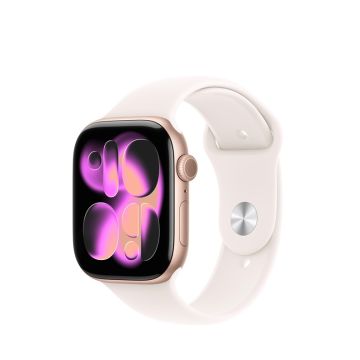 Išmanusis laikrodis APPLE WATCH11 42MM ROSEGOLD S/M CEL