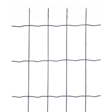 Pilkas virintas tinklas, 100x50x2.1 mm, 120 cm, 25 m