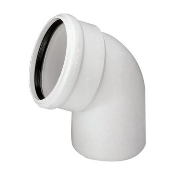 Alkūnė vidaus kanalizacijai Magnaplast Skolan, 58 mm, 45 °