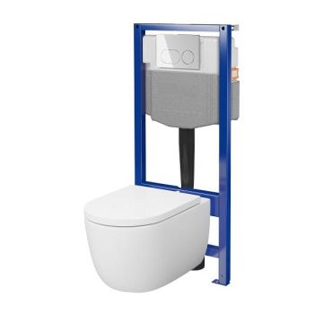 UNITAZ KOMPL NOVADO D252 RĖM + MYGT CHRO
