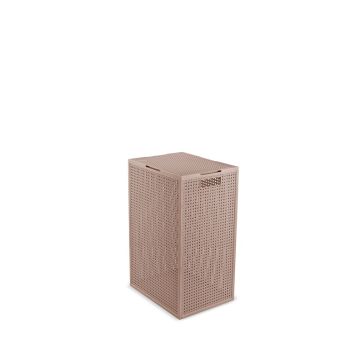 Dėžė skalbiniams Kaya Poder Pink 60L