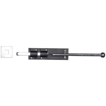 Durų skląstis Okko GB-1042, juoda 381mm