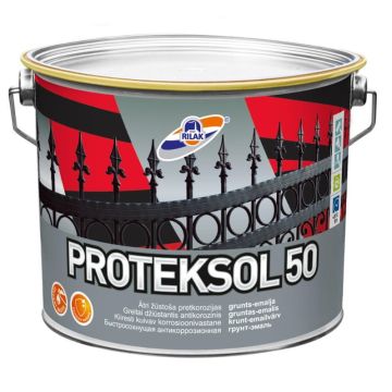 Emaliniai dažai,Rilak,pusiau blizgus,2.7 l,oranžinė