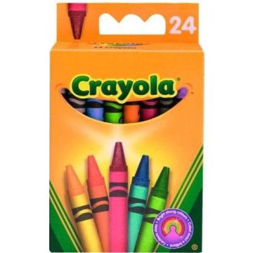 Kreidelės Crayola, 24 vnt.