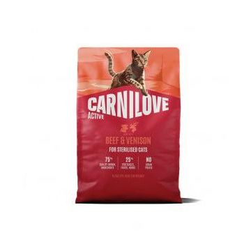 Sausas kačių maistas Carnilove su jautiena ir elniena 2 kg