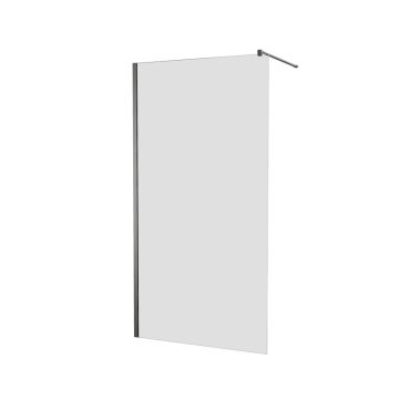 SIENELĖ DUŠO PILKA 100X200 GRAPH STIK