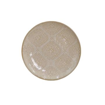 Lėkštė desertinė Domoletti Beige arabic, Ø 19 cm, ruda