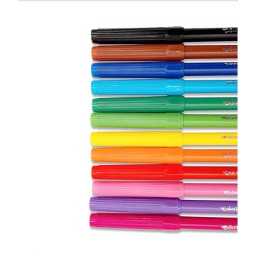 Flomasteriai Colorino Nasa, vienpusiai, 12 vnt.