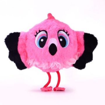 Pliušinis žaislas Bouncibles Flamingo Mimi, rožinis, 8 cm