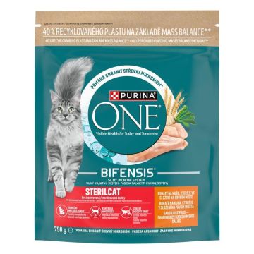 Sausas kačių maistas Purina Adult Cat,vištiena/kviečiai,750G