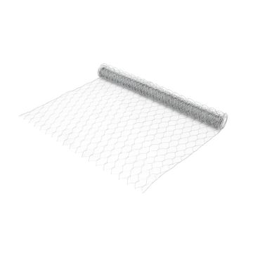 Tinklas Hexagonal, 50 x 50 x 1 mm, 100 cm, 10 m, cinkuota