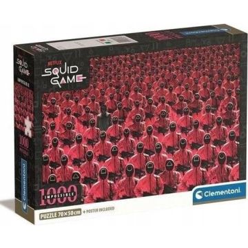 Dėlionė Netflix Squid Game 39858, 70x50 cm, 1000 vnt