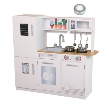 Vaikiška virtuvėlė EcoToys Kids Kitchen, balta