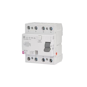 Srovės nuotėkio rėlė ETI EFI6-P4 A, 4P, 40 A, 415 V, 30 mA