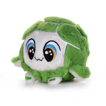 Pliušinis žaislas Bouncibles Turtle Turli, žalias, 8 cm