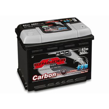 Akumuliatorius Sznajder Carbon, 12 V, 62 Ah, 560 A