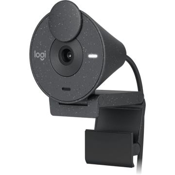 Internetinė kamera Logitech Brio 300, juoda, CMOS