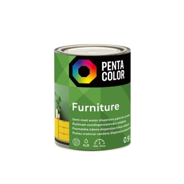 Dažai Pentacolor Furniture Pusiau matiniai 0.9l