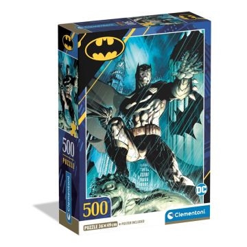Dėlionė Clementoni DC Batman 35593, 49 cm x 36 cm, 500 vnt.