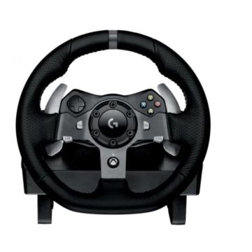 Žaidimų vairas Logitech G920 + ausinės ASTRO A10, balta