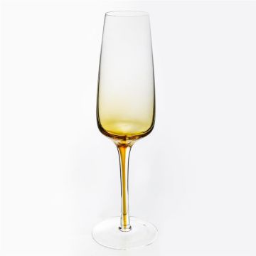 Šampano taurių komplektas Domoletti, stiklas, 0.220l, 6 vnt.