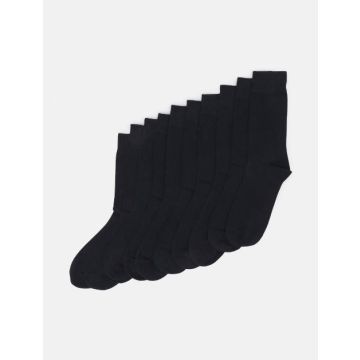 SOCKS FOR MEN BLACK 43-46 10 PAIRS