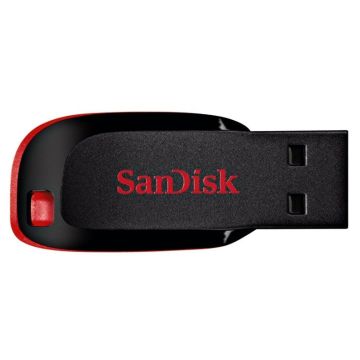 USB atmintinė SanDisk Cruzer Blade SDCZ50-032G-A11, juoda