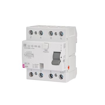 Srovės nuotėkio rėlė ETI EFI-P4 A, 4P, 40 A, 415 V, 30 mA