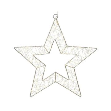 LED dekoracija Žvaigždė, D38 cm, 120 LED