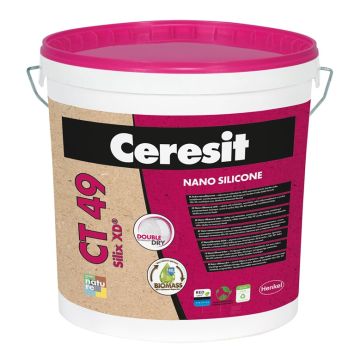 DAŽAI FASADUI NANOSILIKONINIAI CT49 C BAZĖ 15L