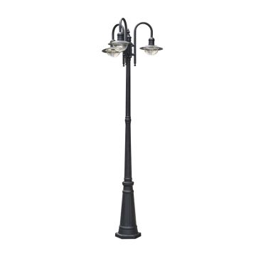 Šviestuvas Korna, 15W, 3XE27, IP44, juodas, 60.8 cm x 212 cm