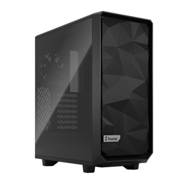 Fractal Design kompiuterio korpusas FD-C-MES2C-03, juodos spalvos