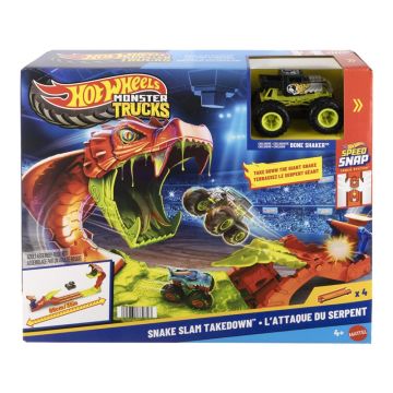 Automobilių trasa Mattel Hot Wheels Monster Trucks Snake