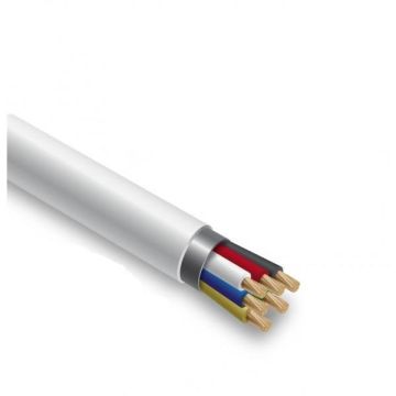 Kabelis, signalizacijai Nordmark LSZH 4x0.22 mm²,100 m
