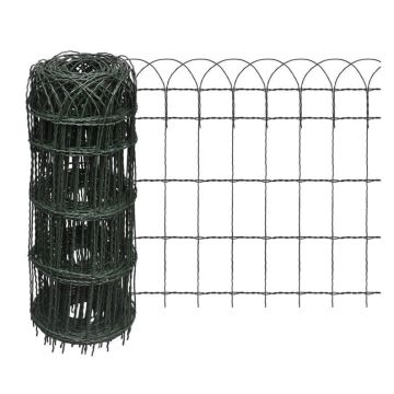 Gėlynų tinklas, 150 x 90 x 3 mm, 60 cm, 10 m, cinkuota/pvc