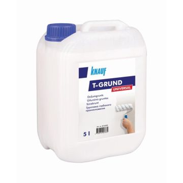 Giluminis gruntas KNAUF T-GRUND, bespalvis, 5 l