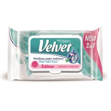 POPIER TUALET VELVET DRĖGNAS INTIMA 48VN