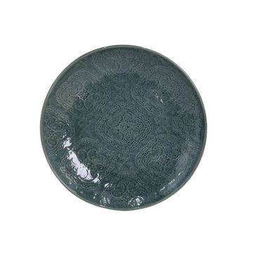 Lėkštė desertinė Domoletti Blue arabic, Ø 19 cm, mėlyna