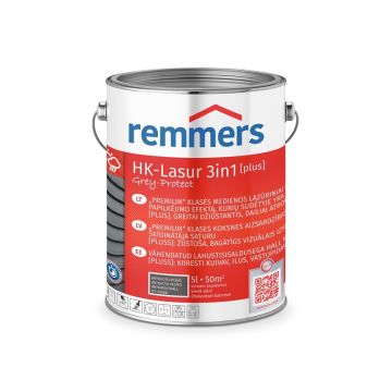 Medienos impregnantas HK-Lasur 3in1 FT20928, antracito sp.5l
