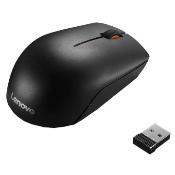 Kompiuterio pelė Lenovo 300, juoda