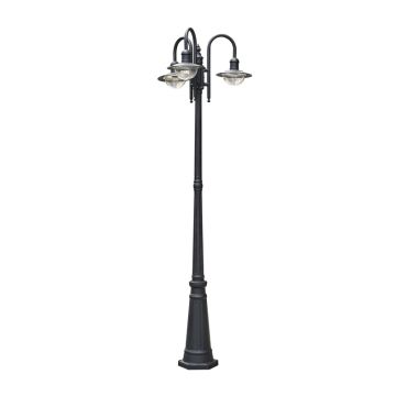 Šviestuvas Korna, 15W, 3XE27, IP44, juodas, 60.8 cm x 212 cm