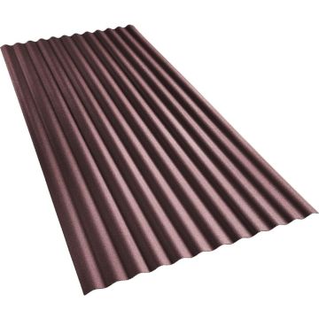 Lakštas GUTTANIT PLUS 200 cm x 90 cm x 0.22 cm bordo/raudona