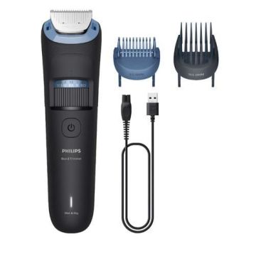Barzdakirpė Philips 3000 BT3665/15, li-ion, tamsiai mėlyna
