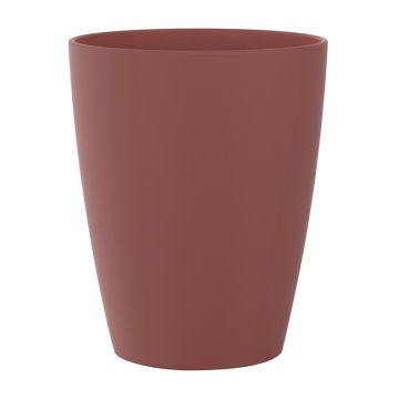 Puodelis, 250 ml, 7.8 cm, plastikas, raudona