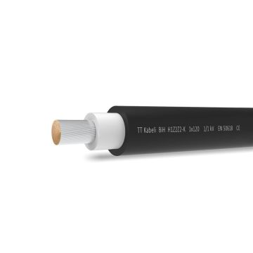 Kabelis saulės elektrinėms H1Z2Z2-K 1x4mm, juodas