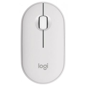 Kompiuterio pelė Logitech Pebble Mouse 2 M350s, balta