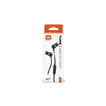 AUSINĖS LAIDINĖS JBL TUNE 110 JUODA