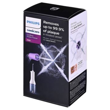 Tarpdančių irigatorius Philips HX3826/31, baltas