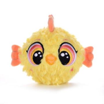 Pliušinis žaislas Bouncibles Chick Leo, geltonas, 8 cm