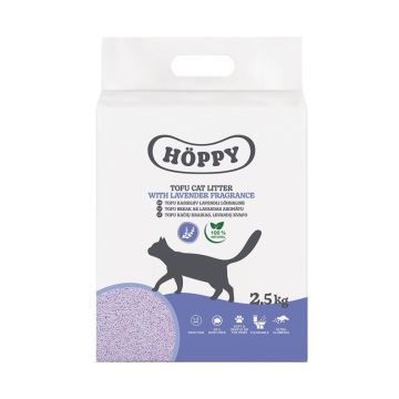 Kačių kraikas Höppy Tofu, (sušokantis), 2.5 kg, 5.8 l
